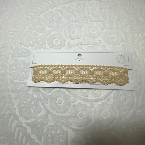 Women’s choker set lace bling leather - Picture 1 of 9